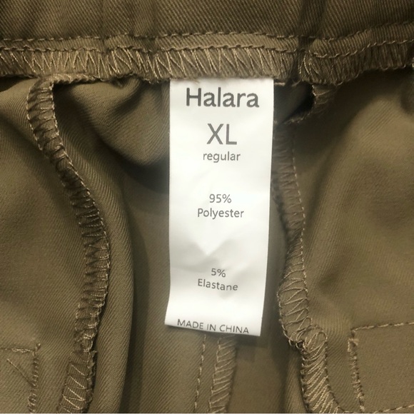 Halara High Waisted Side Pocket Solid Work Tapered Pants Size XL - Picture 8 of 8